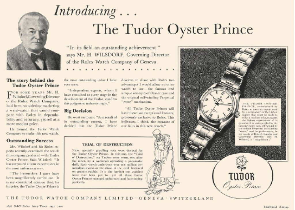 Rolex: An Introduction & History Of Tudor Watches