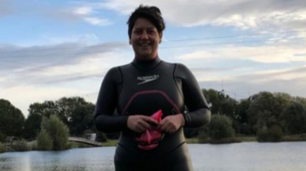 Sara losing six stone and gave her a new viewpoint Swimming again 22 years assisted