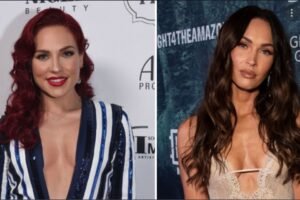 Sharna Burgess and Megan Fox