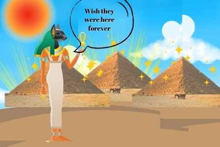 One of the interesting facts of pyramids is The curse of pharaoh preserved the pyramids